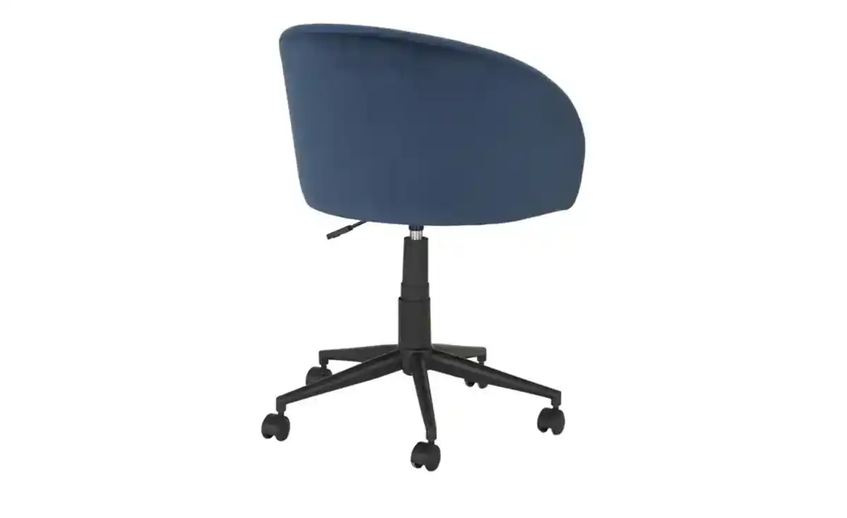 Bild 2 von Drehsessel ¦ blau ¦ Maße (cm): B: 58 H: 74 T: 59 Stühle > Bürostühle - Möbel Kraft