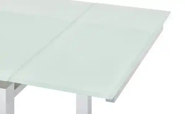 Bild 2 von Primo Glastisch ausziehbar Tim ¦ weiß ¦ Maße (cm): B: 70 H: 75 Tische > Esstische - Möbel Kraft