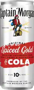 Captain Morgan & Cola Original Spiced Gold (Einweg)