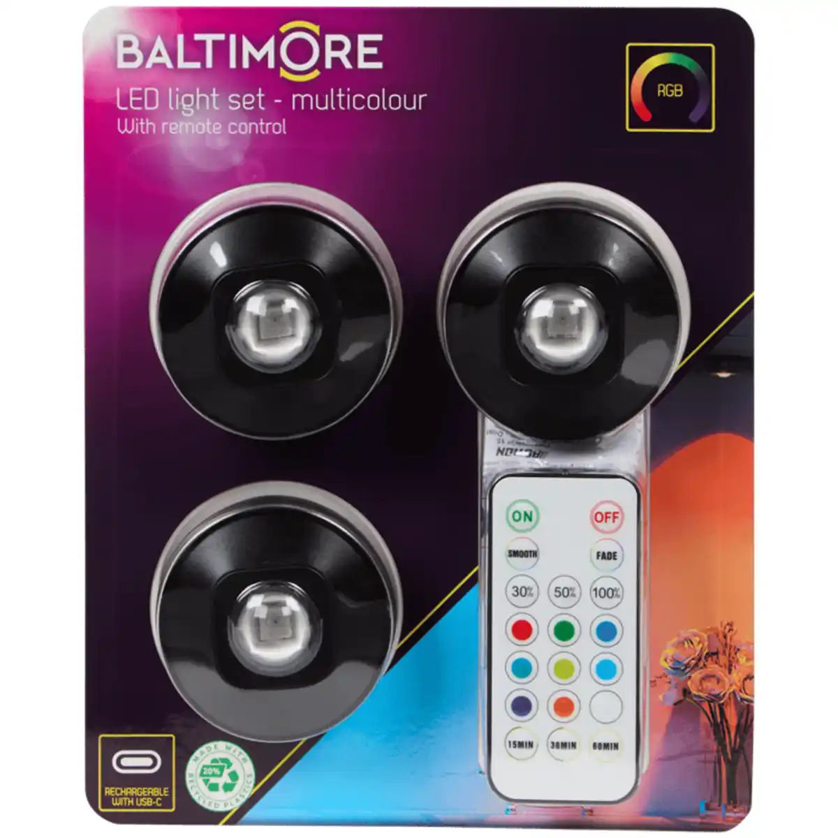 Bild 1 von Baltimore Aufladbare LED-Spots