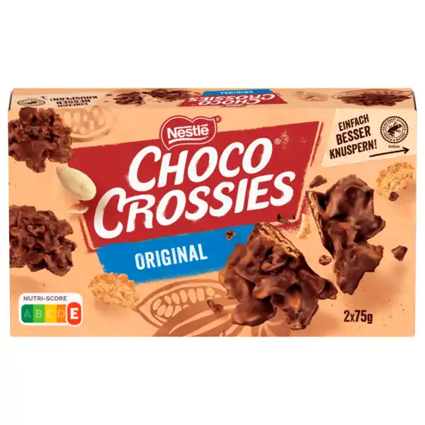 Bild 1 von Nestlé Choco Crossies Original 2x75g