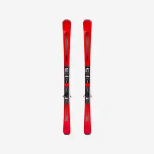 WEDZE Ski Herren mit Bindung Piste - Boost 500 rot