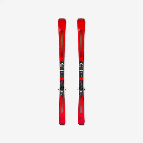 Bild 1 von WEDZE Ski Herren mit Bindung Piste - Boost 500 rot