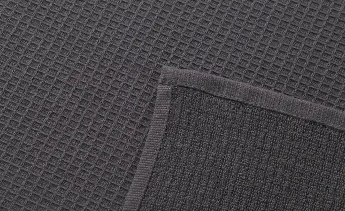 Bild 2 von como Duschtuch  Waffle ¦ grau ¦ Maße (cm): B: 70 Heimtextilien > Badtextilien und Zubehör > Handtücher - Möbel Kraft