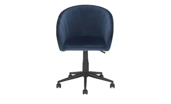 Bild 3 von Drehsessel ¦ blau ¦ Maße (cm): B: 58 H: 74 T: 59 Stühle > Bürostühle - Möbel Kraft