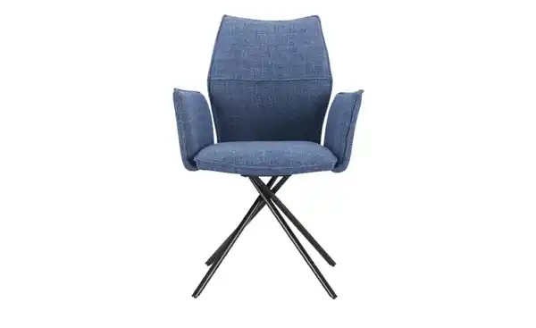 Bild 3 von Primo Esszimmerstuhl  drehbar Gundis ¦ blau ¦ Maße (cm): B: 61 H: 90,5 T: 60,5 Stühle > Esszimmerstühle - Möbel Kraft