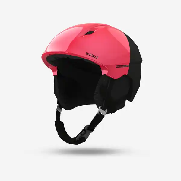 Bild 1 von WEDZE Skihelm Erwachsene - PST 580 rosa/schwarz