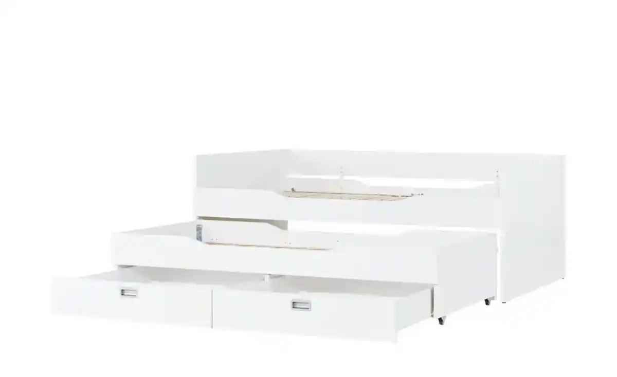 Bild 3 von PAIDI Bettkombination  Fiona ¦ weiß ¦ Maße (cm): B: 125,7 H: 80,8 Jugendmöbel > Jugendbetten - Möbel Kraft