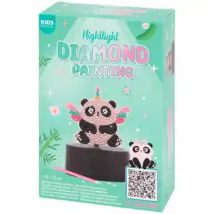 Kids Kingdom Diamond Painting Nachttischleuchte