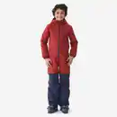 Bild 1 von WEDZE Schneeanzug Skianzug Kinder warm wasserdicht - 100 bordeaux/marineblau