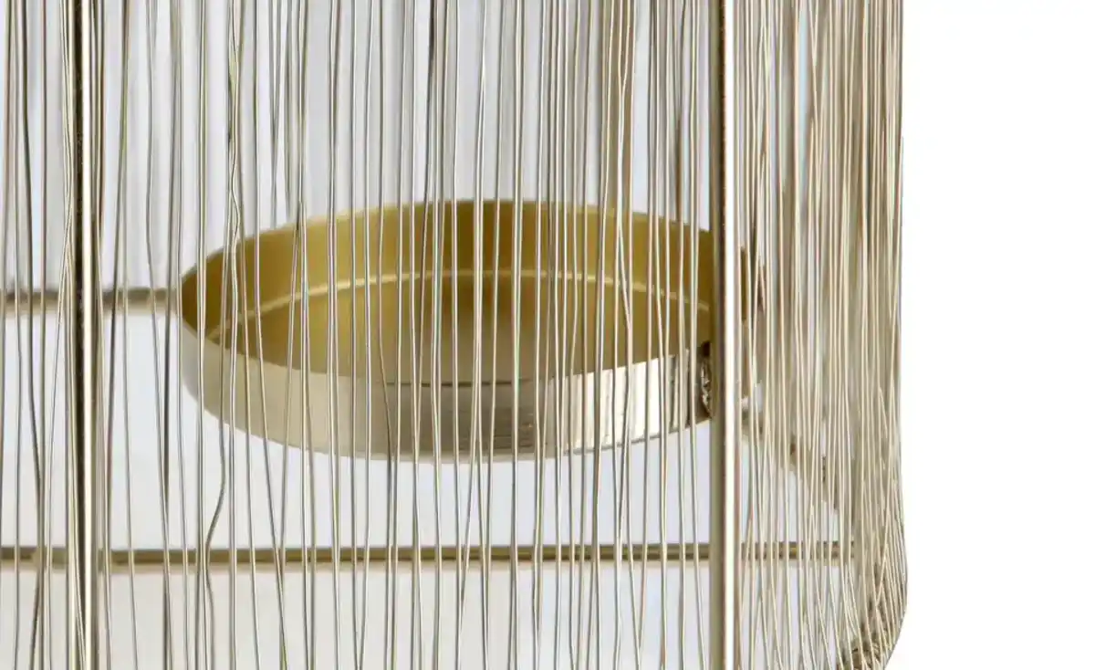 Bild 3 von Windlicht ¦ gold ¦ Metall, Eisen ¦ Maße (cm): H: 31  Ø: [25.5] Dekoration > Laternen & Windlichter - Möbel Kraft