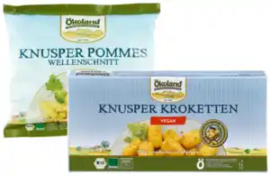 Knusper-Pommes oder -Kroketten