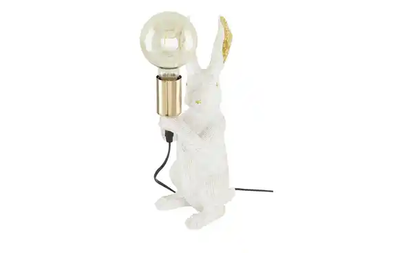 Bild 2 von KHG Tischleuchte, 1-flammig, weiß `Hase`