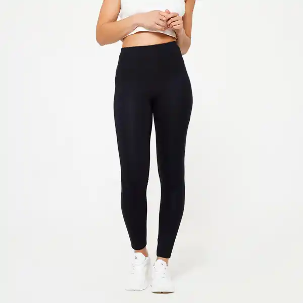 Bild 1 von DOMYOS Legging Damen - 520F schwarz