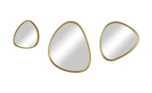 Bild 3 von HOME STORY Wandspiegel Organic, 3er Set