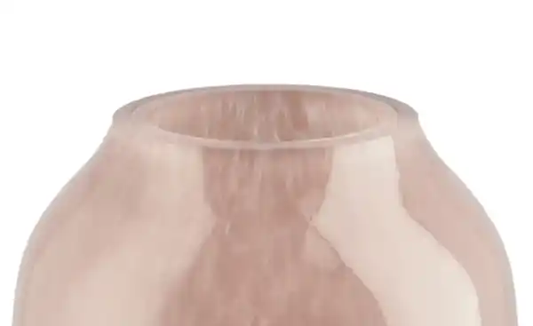 Bild 2 von Vase ¦ rosa/pink ¦ Glas ¦ Maße (cm): H: 11,5  Ø: [10.0] Dekoration > Vasen - Möbel Kraft