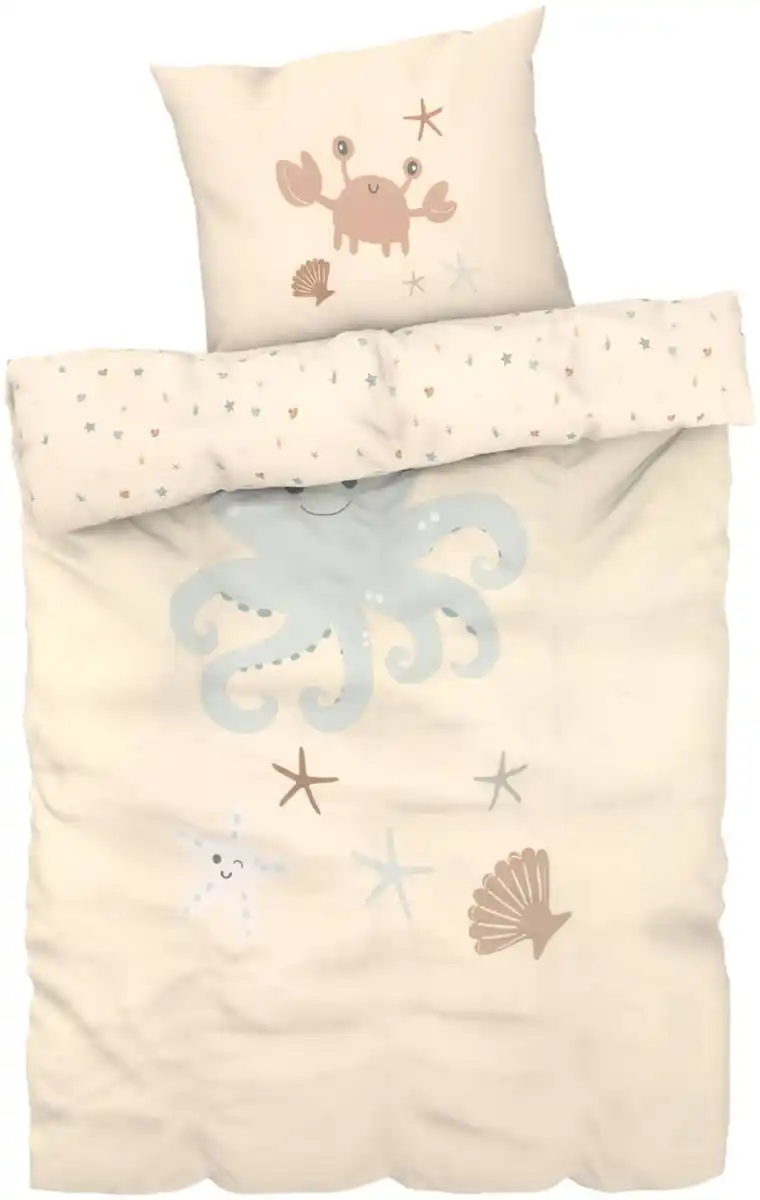 Bild 2 von HIP&HOPPS® Kinder-Wendebettwäsche-Set ca. 135 x 200 cm, 2-teilig