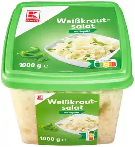 K-CLASSIC Weißkrautsalat, 1-kg-Packg.