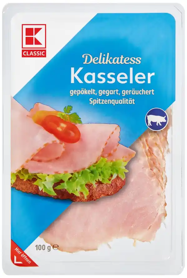 Bild 1 von K-CLASSIC Kasseler, 100-g-Packg.