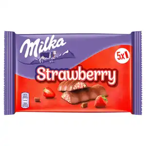 MILKA Riegel 182,5 g, Strawberry