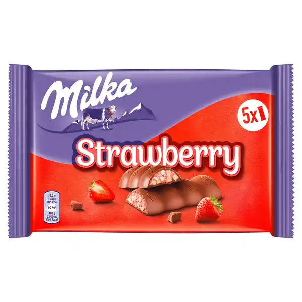 Bild 1 von MILKA Riegel 182,5 g, Strawberry