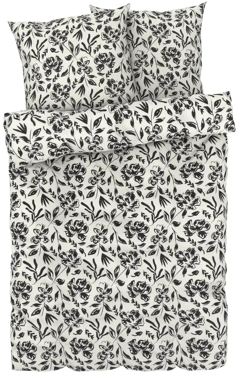 Bild 4 von LIV&BO® Satin-Bettwäsche-Set ca. 200 x 220 cm, 3-teilig