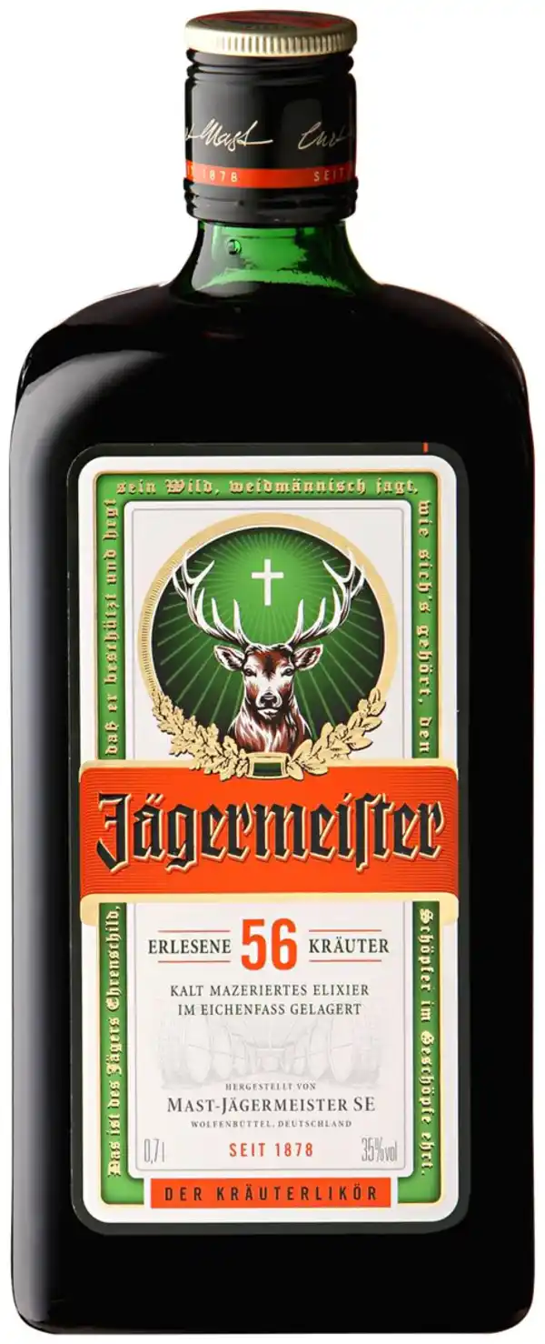 Bild 1 von JÄGERMEISTER Kräuterlikör, 0,7-l-Fl.