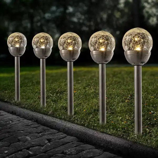 Bild 2 von LED-Solarleuchten 10er-Set