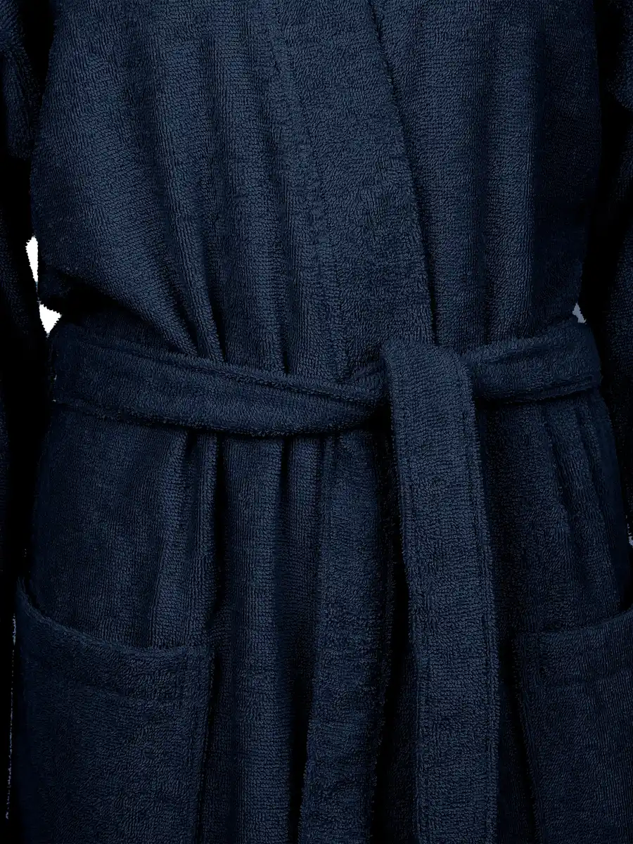 Bild 2 von Herren Bademantel Blau