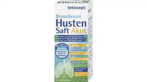 Bild 1 von tetesept Bronchosan® Husten Akut Saft