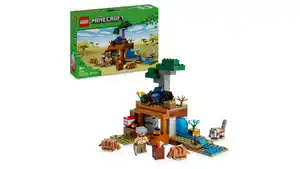 LEGO Minecraft Die Expedition zur Gürteltiermine, Bauspielzeug 21269