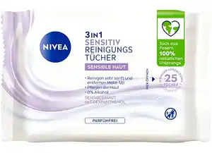 Nivea 3in1 Sensitiv Reinigungstücher