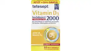 tetesept Vitamin D3 2000 hochdosiert