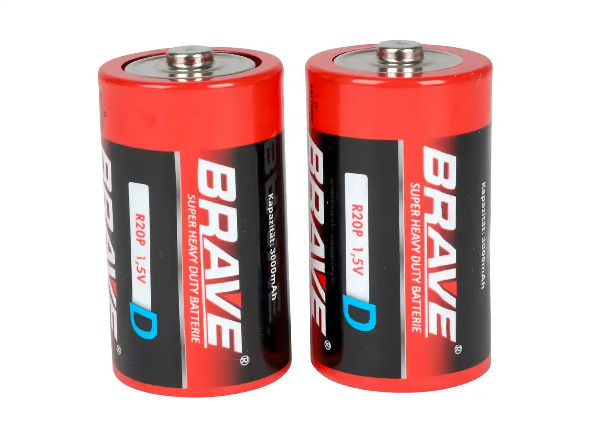 Bild 1 von BRAVE Batterien 2xMono R20