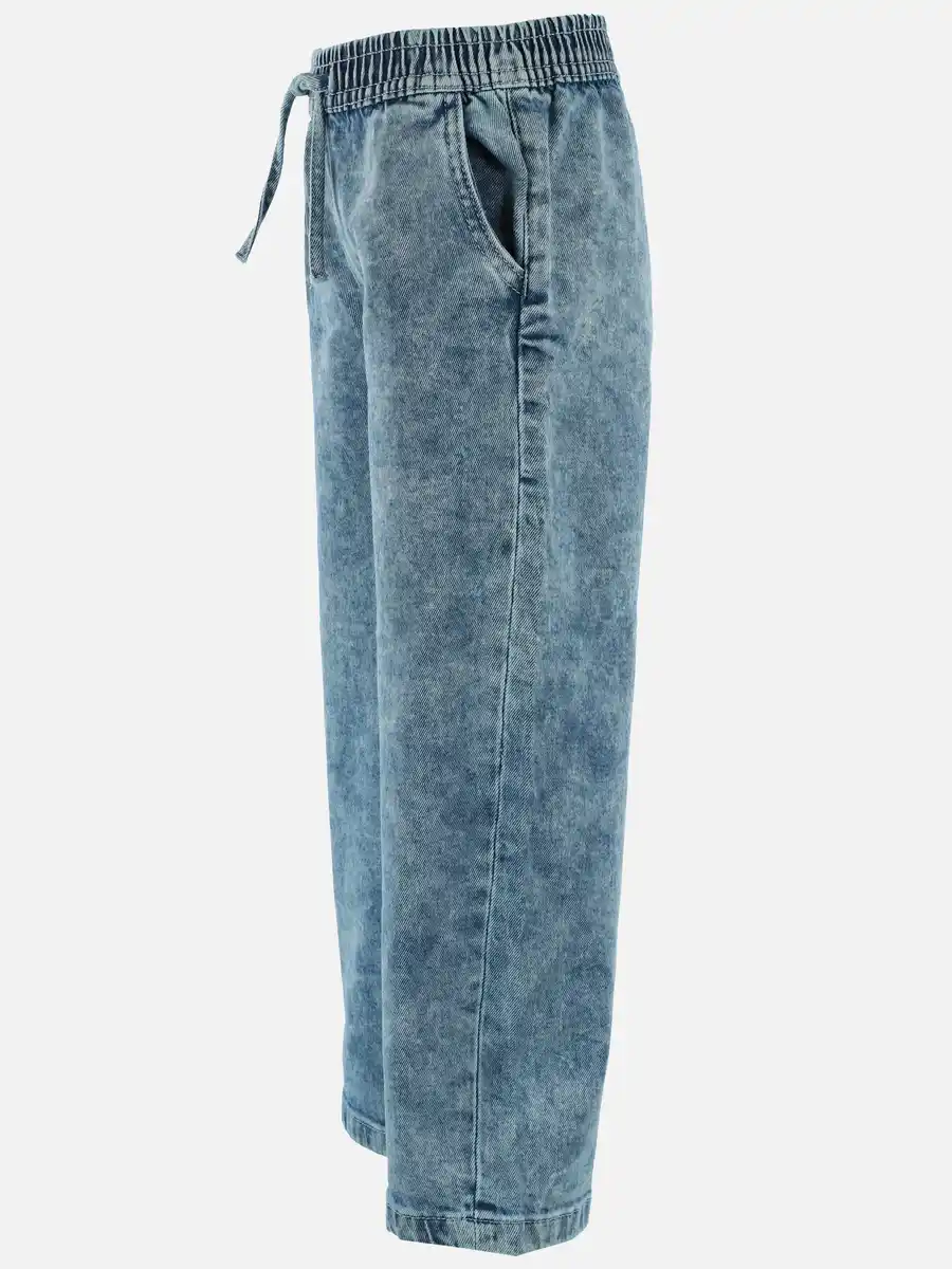 Bild 3 von Mädchen Jeans mit Gummizugbund Blau