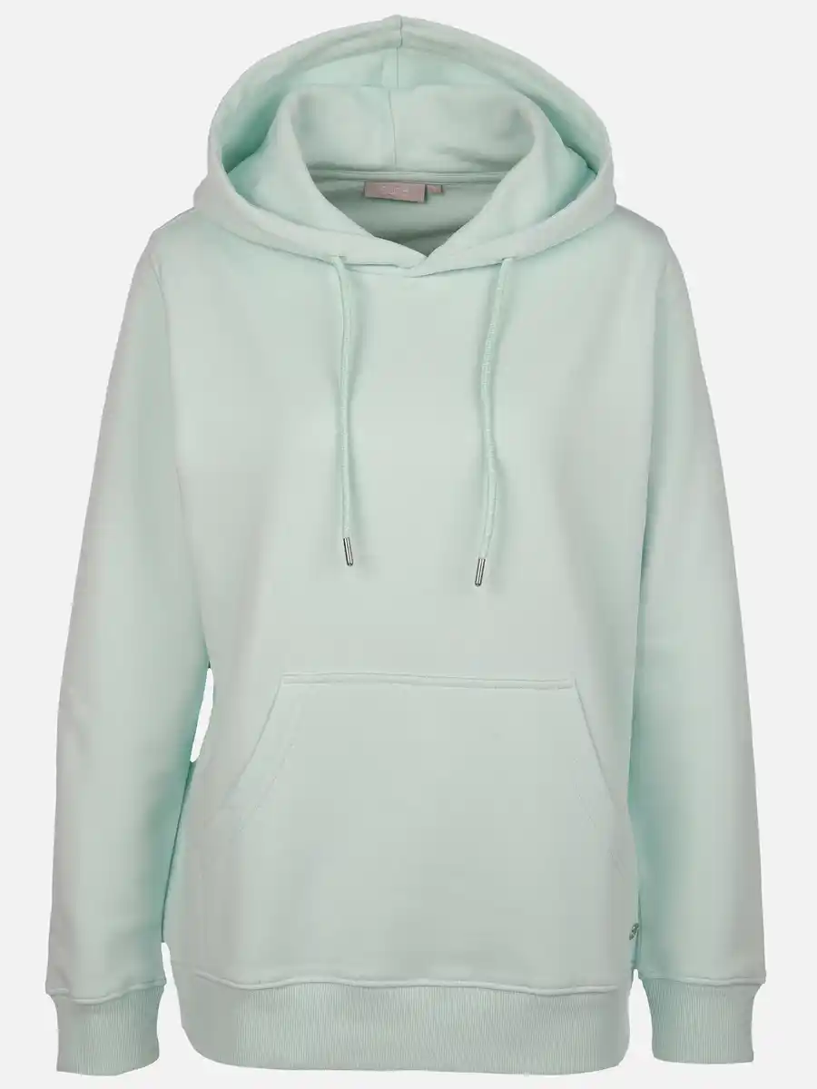 Bild 1 von Damen Sweatshirt mit Kapuze Türkis