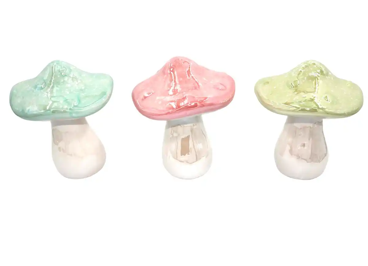 Bild 1 von Porzellan Pilz ca. Ø 15 x H 18 cm