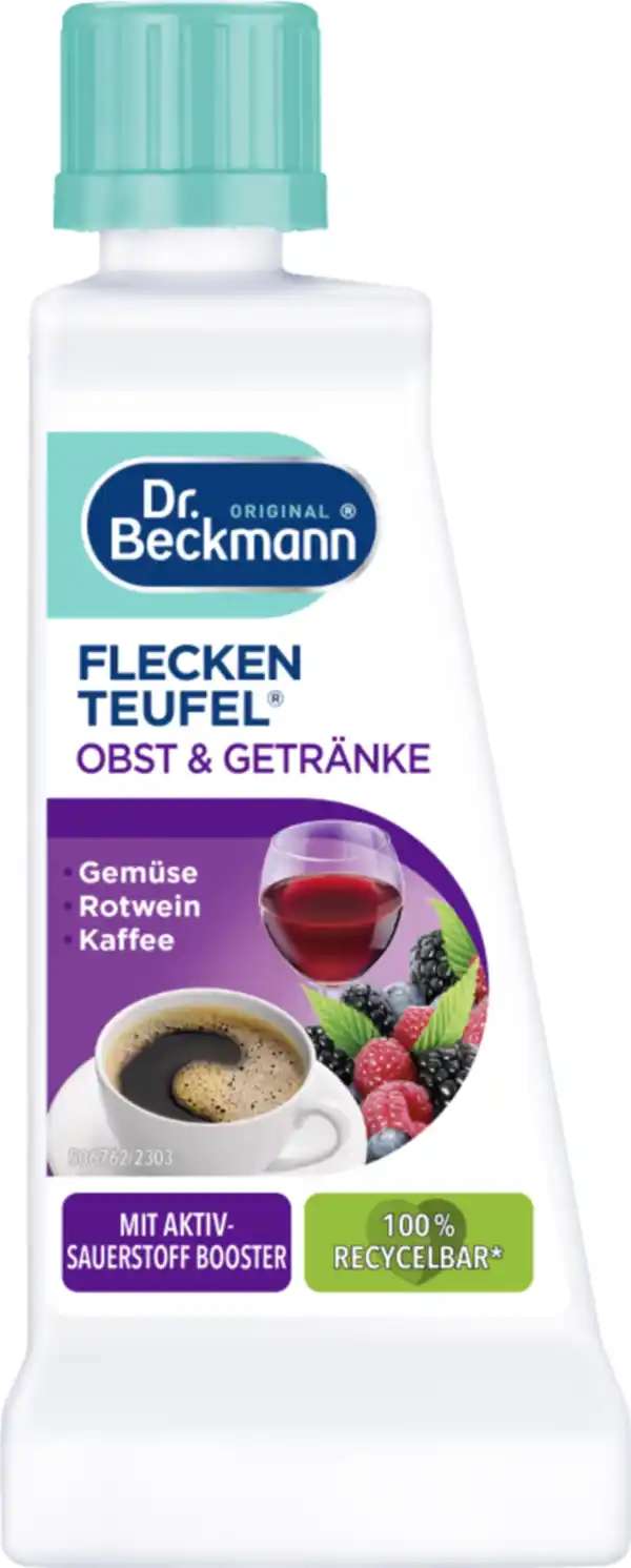 Bild 1 von Dr. Beckmann Fleckenteufel® Obst & Getränke, 50 ml