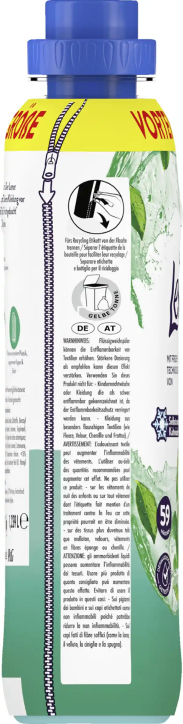 Bild 3 von Lenor Weichspüler Konzentrat Ariel Freshness Guard Flasche 59 WL