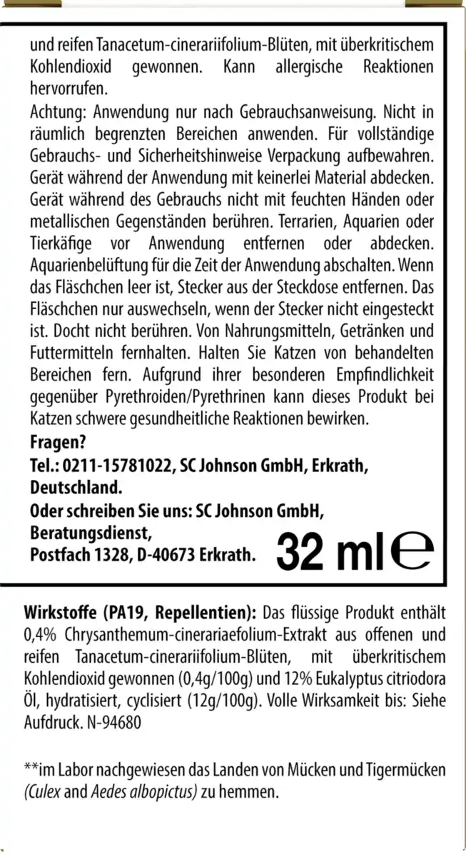 Bild 3 von Raid Essentials Mücken-Stecker Nachfüller, 23 ml