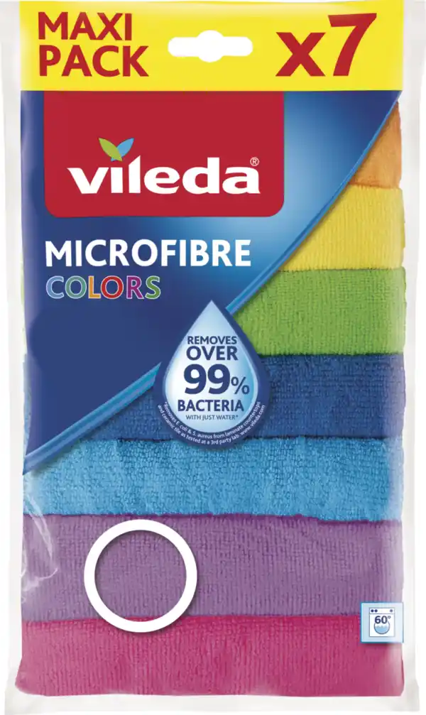 Bild 1 von Vileda Microfibre Colors Tücher Multipack