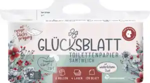 Glücksblatt Toilettenpapier mit Duft