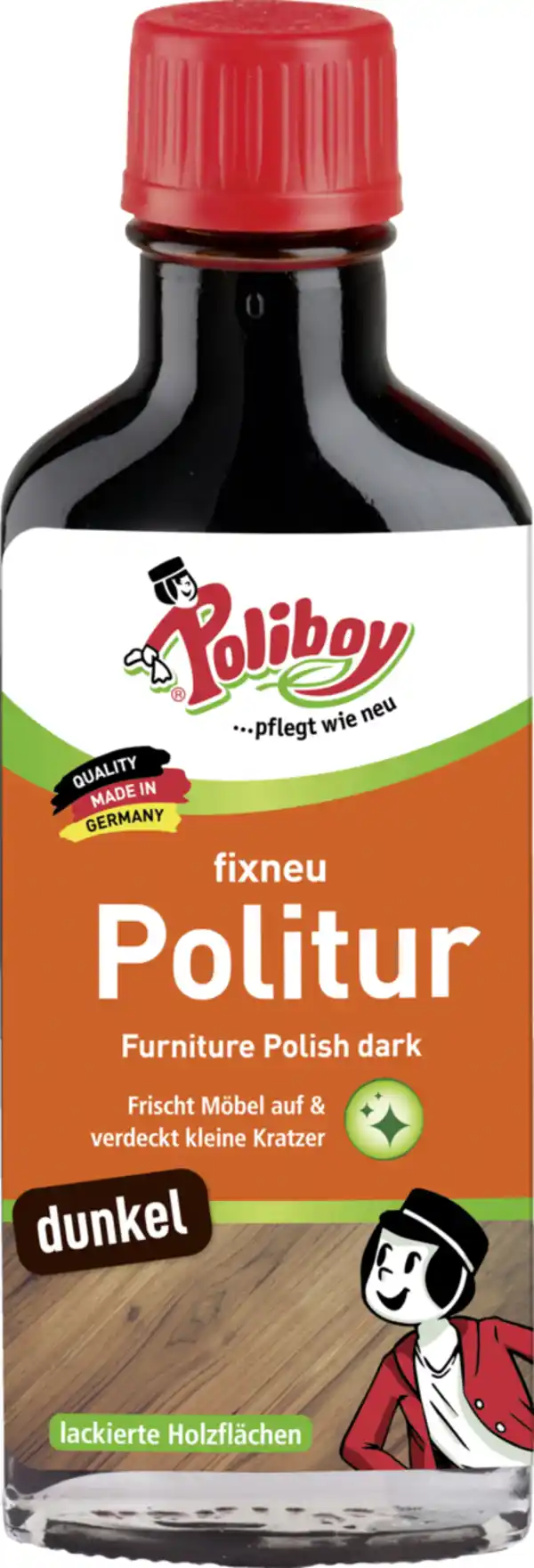 Bild 1 von Poliboy fixneu Politur dunkel, 100 ml