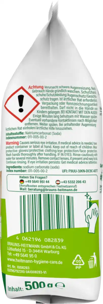 Bild 2 von Heitmann pure Reine Soda Pulver, 500 g