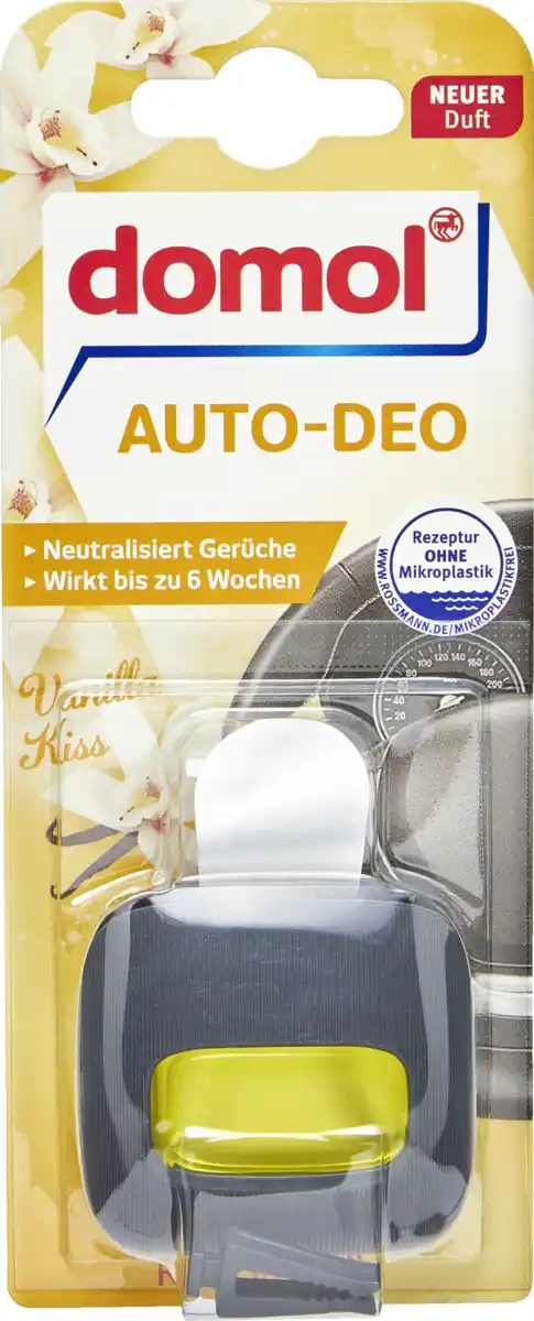 Bild 1 von domol Auto-Deo "Vanilla Kiss", 4 ml