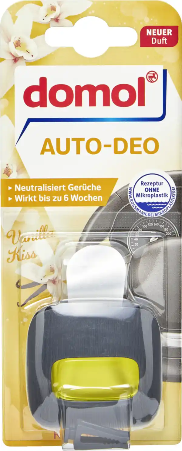 Bild 1 von domol Auto-Deo "Vanilla Kiss", 4 ml