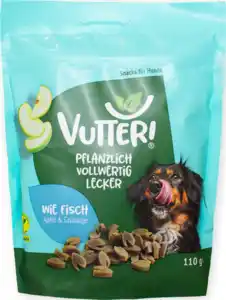 Vutter Snacks für Hunde - wie Fisch, 110 g