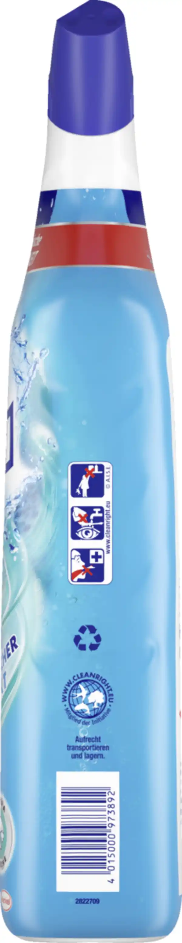 Bild 2 von WC FRISCH Kraft Aktiv WC Reiniger Gel Ozeanfrische, 750 ml