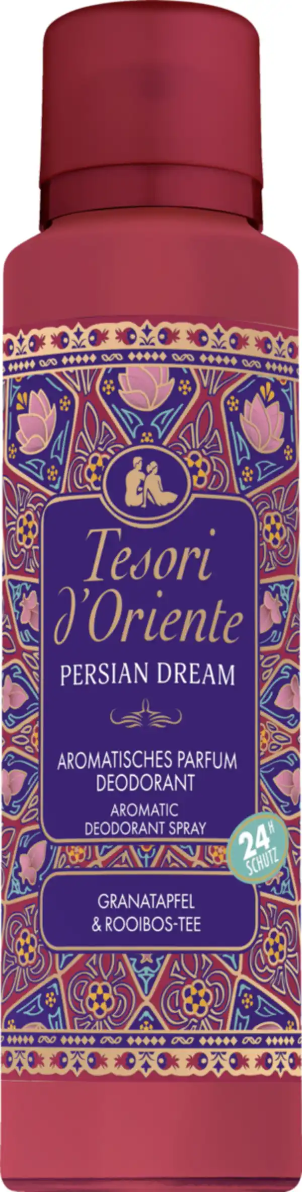 Bild 1 von Tesori d'Oriente Aromatisches Parfum Deodorant Persian Dream Granatapfel & Rooibos-Tee, 150 ml