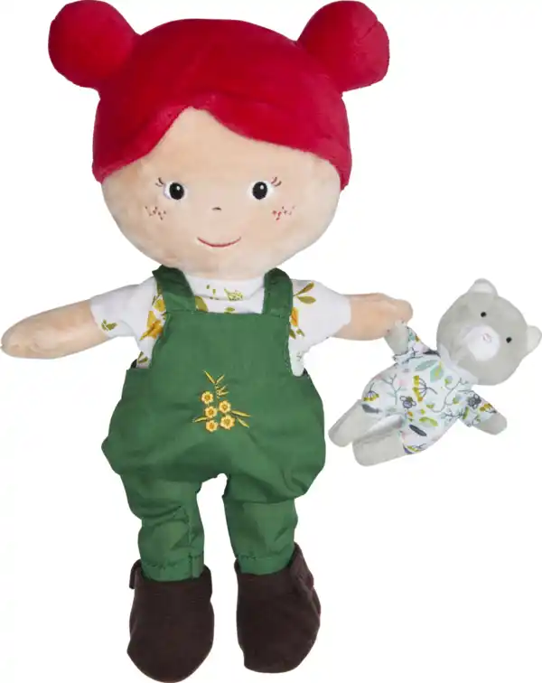 Bild 2 von Miniju Stoffpuppe braunhaarig